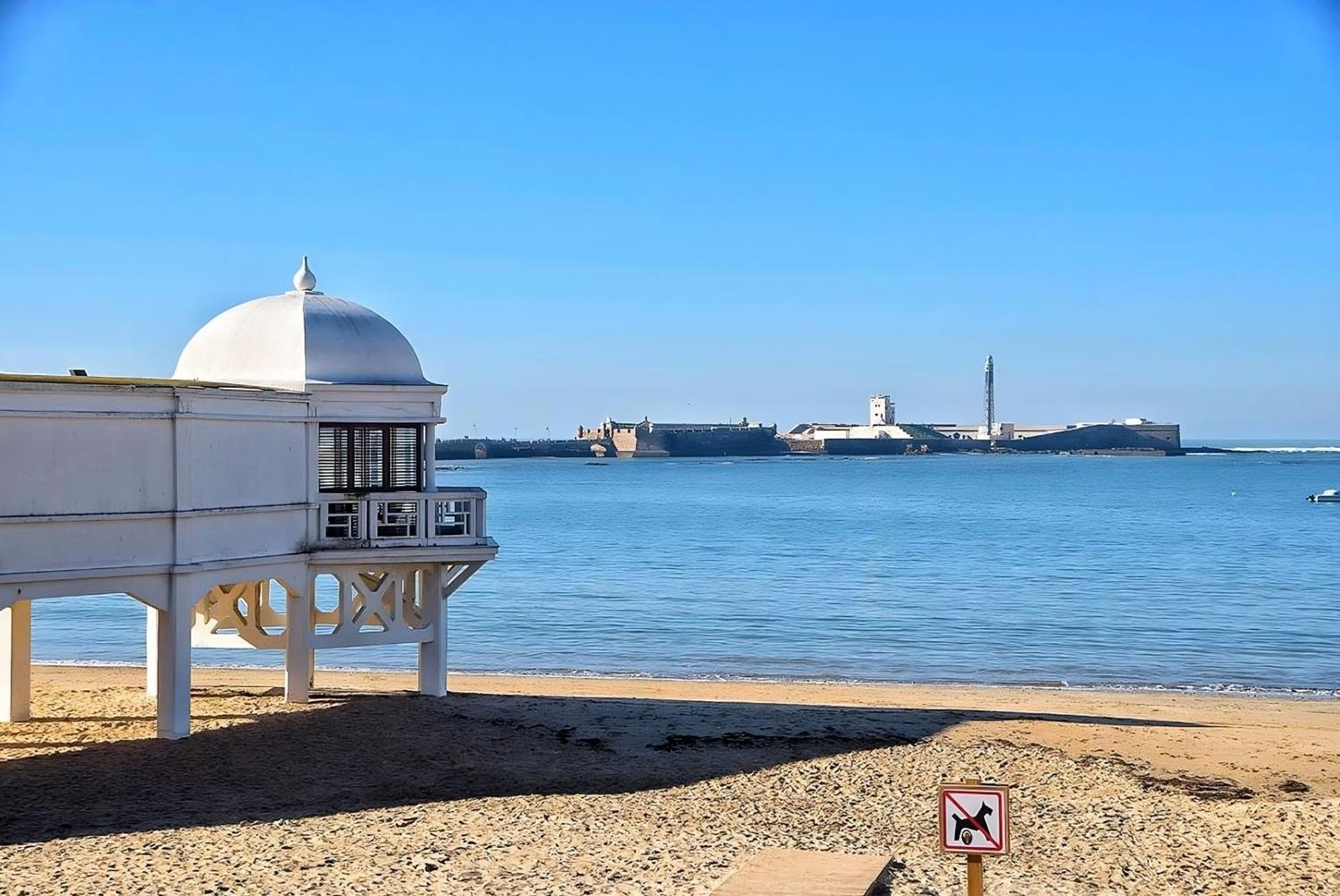 Apartamento Martinez Campos - Playa La Caleta กาดิซ ภายนอก รูปภาพ